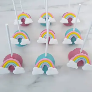 Cakepops Ουράνιο Τόξο