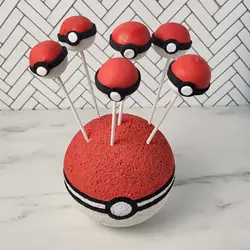 Cake Pops Pokeball