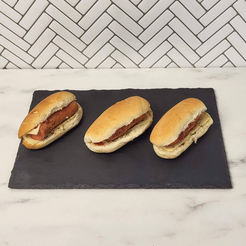 Hot dog με Χειροποίητο Ψωμάκι