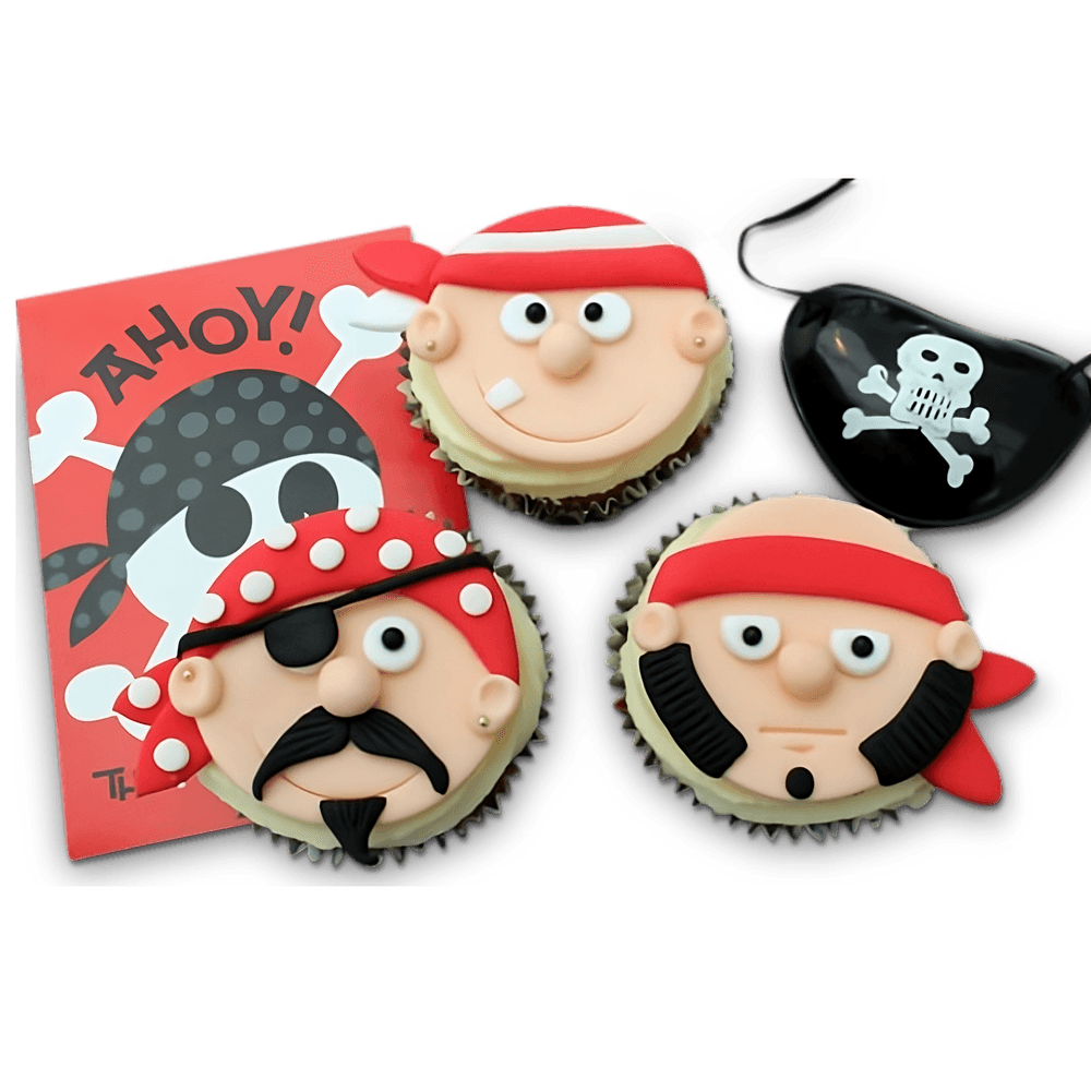 Cupcake πειρατές