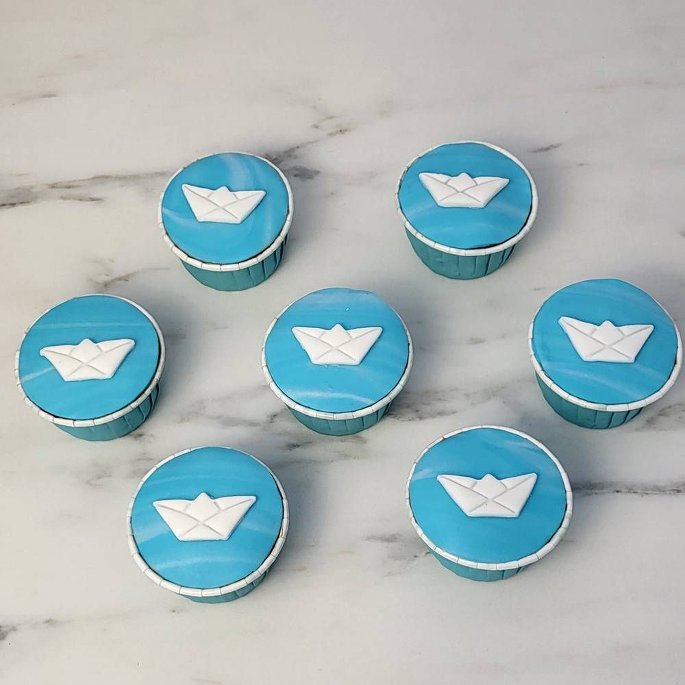Cupcake Χάρτινο Καραβάκι