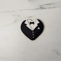 Μπισκότα γαμπρός καρδιές