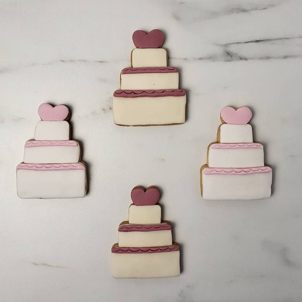 Μπισκότα τούρτα γάμου