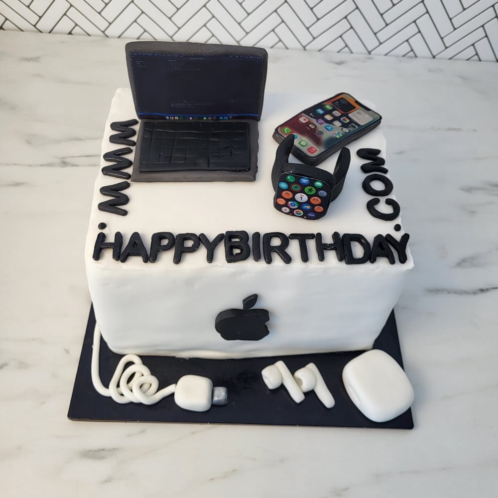 Τούρτα Macbook Iphone Apple watch