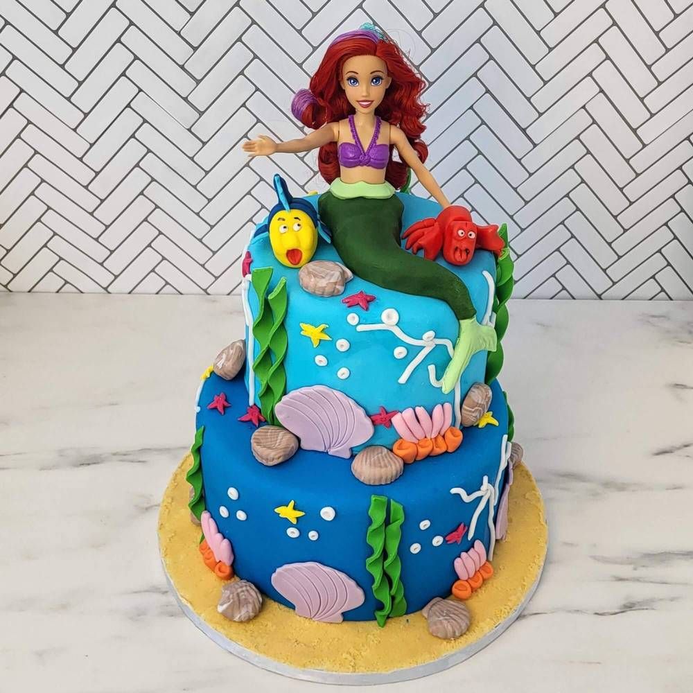 Τούρτα Άριελ Γοργόνα
