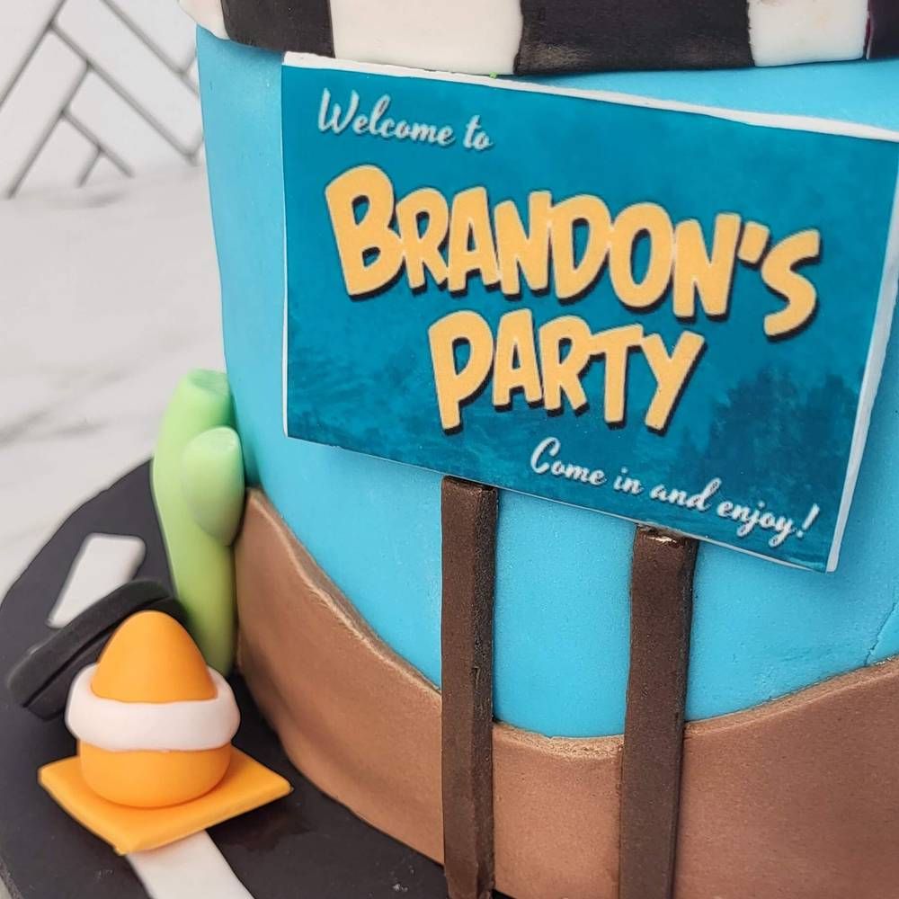 Τούρτα Cars McQueen Διόροφη