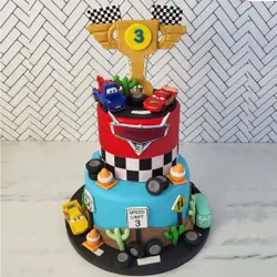 Τούρτα Cars McQueen Διόροφη
