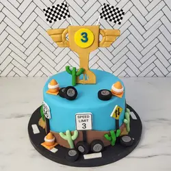 Τούρτα Cars McQueen Route 66