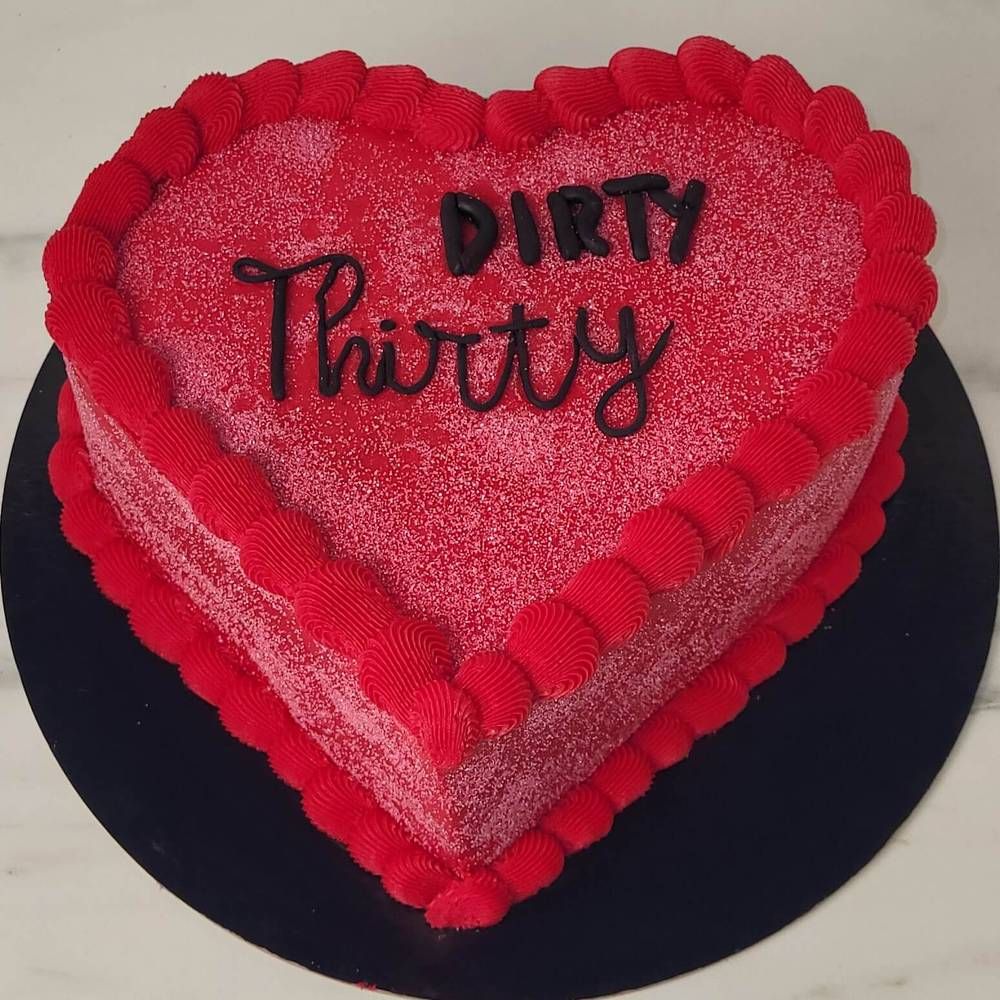 Τούρτα Dirty Thirty