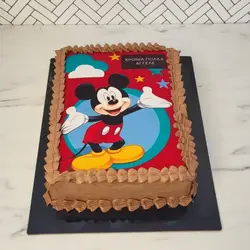 Τούρτα Mickey Mouse στάμπα