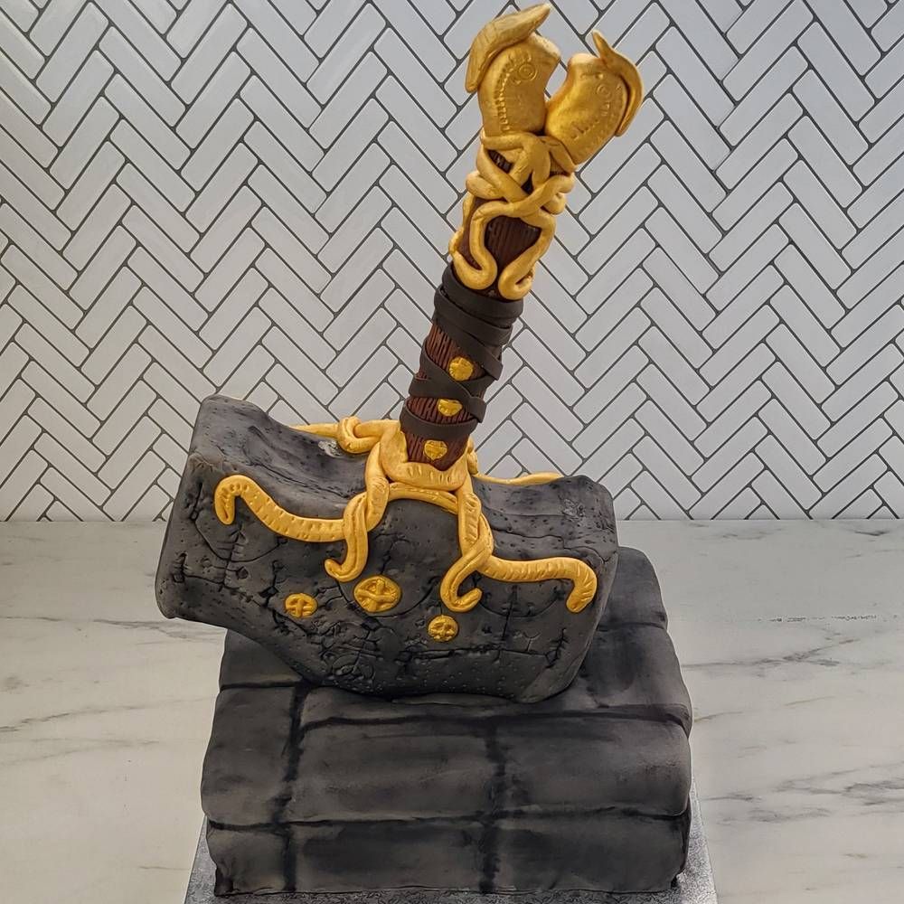 Τούρτα Σφυρί Mjolnir - God of War