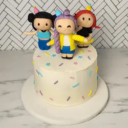 Τούρτα K-Pop Demon Hunters Rumi Zoey Mira