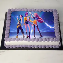 Τούρτα K-pop Demon Hunters