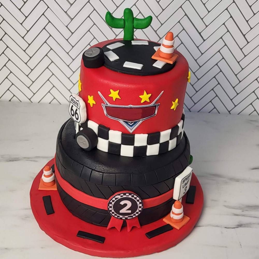 Τούρτα McQueen με Ρόδα