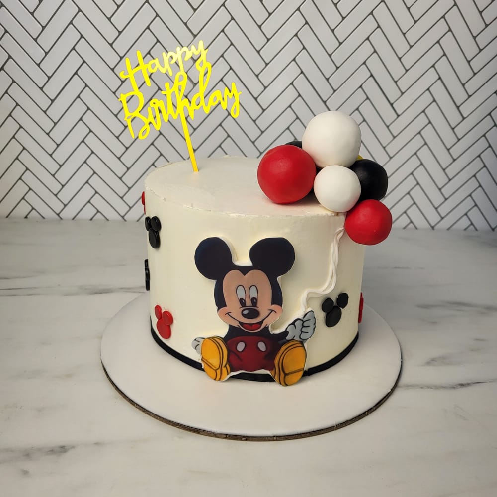 Τούρτα Mickey Mouse μπαλόνια