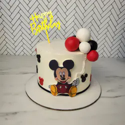 Τούρτα Mickey Mouse μπαλόνια