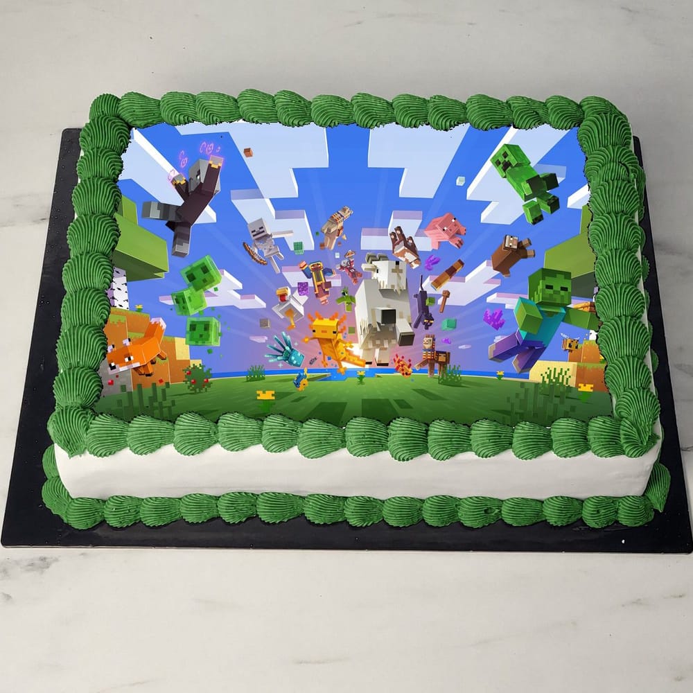 Τούρτα Minecraft the game