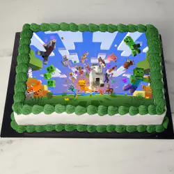 Τούρτα Minecraft the game