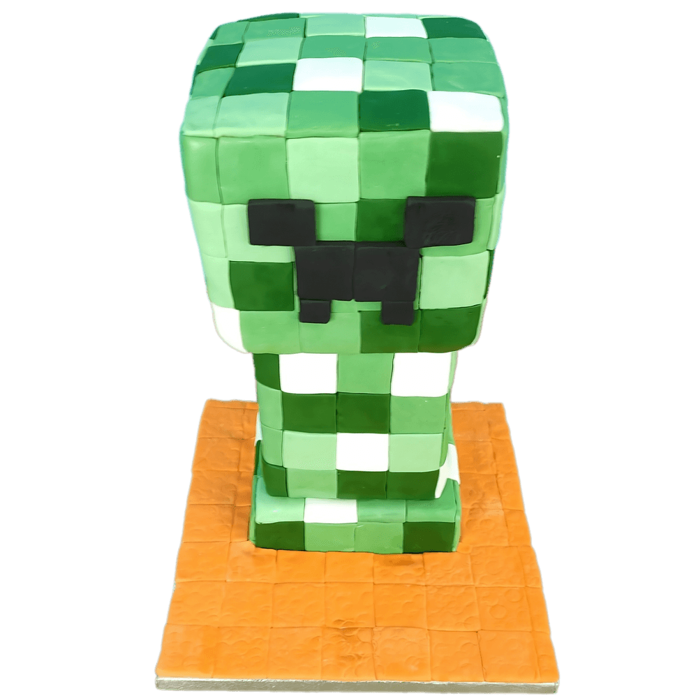 Τούρτα Minecraft Zombie!