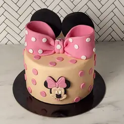 Τούρτα Minnie Mouse Φιόγκος