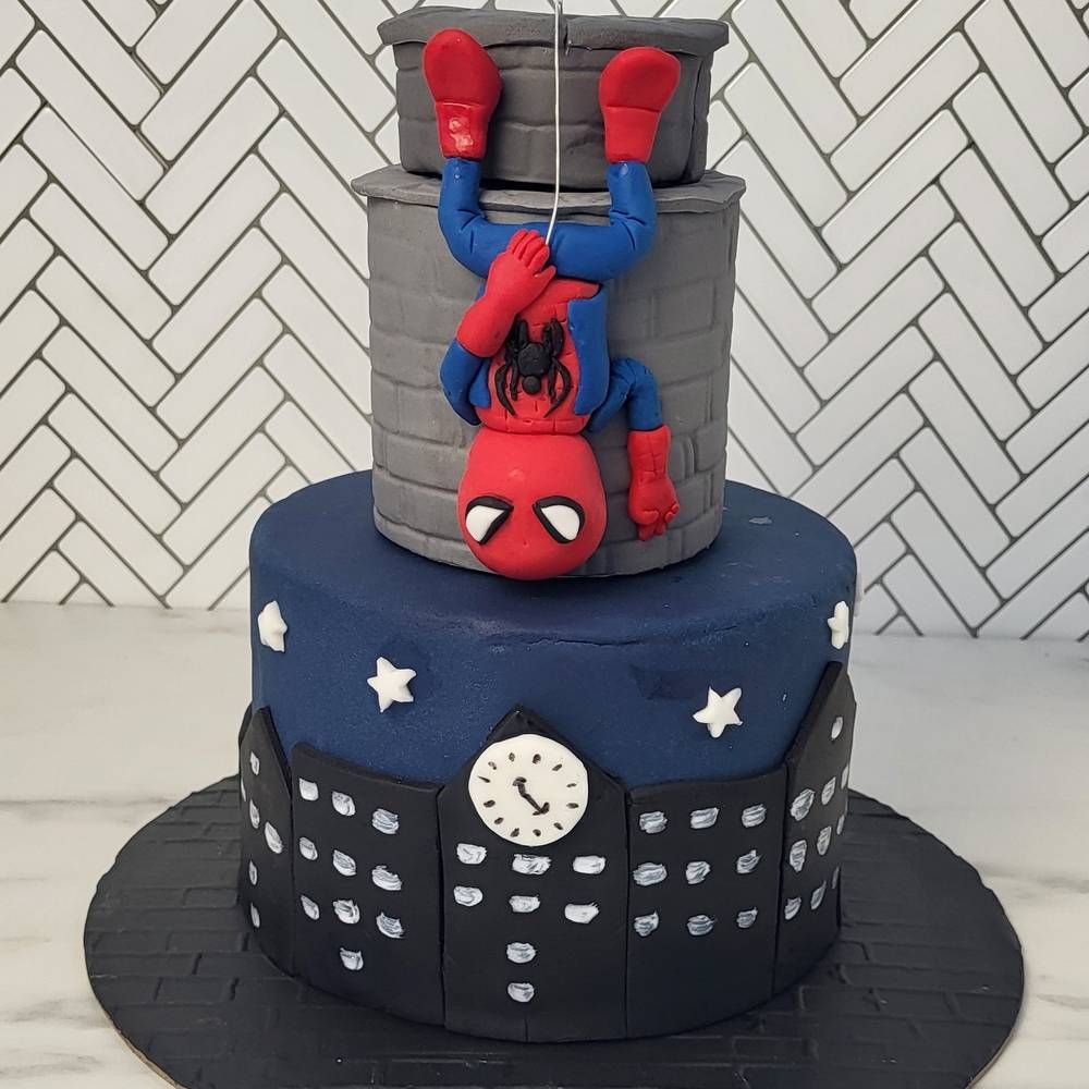 Τούρτα Spider-Man Νύχτα Φιγούρα
