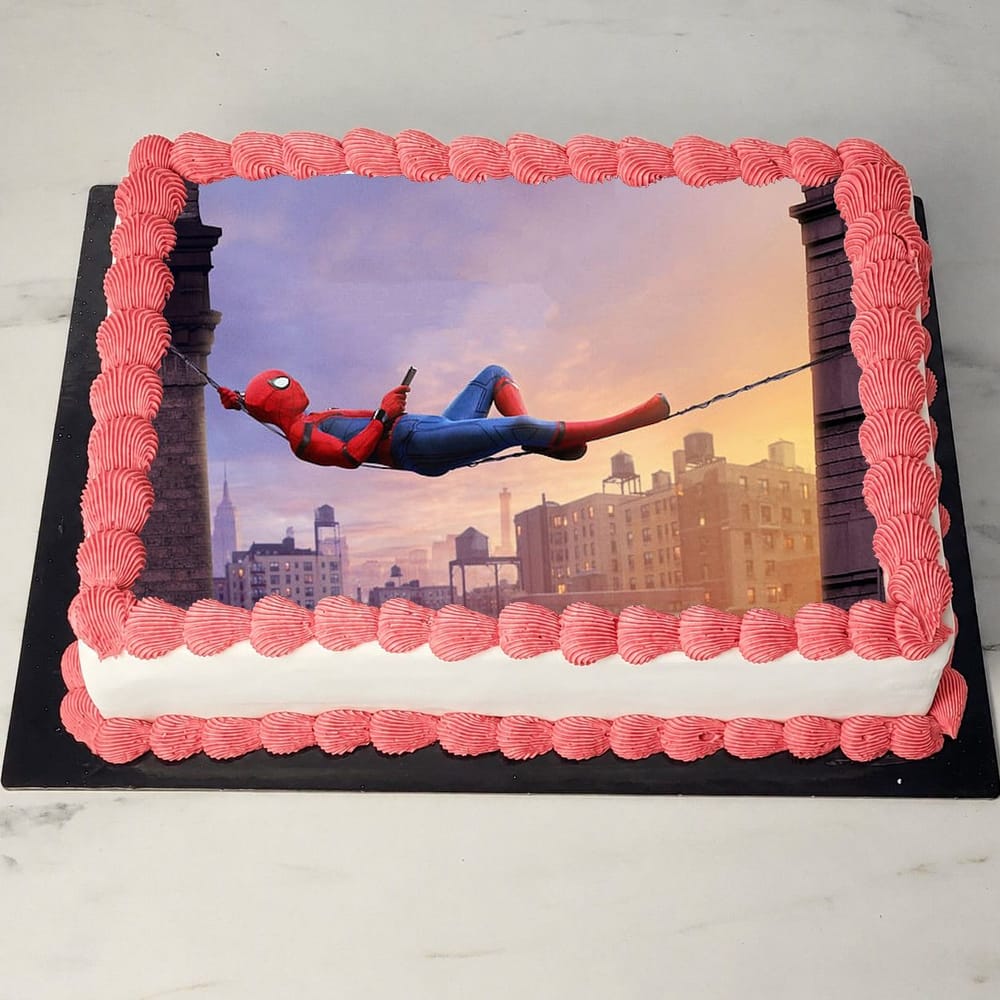 Τούρτα Spiderman σε στιγμές χαλάρωσης