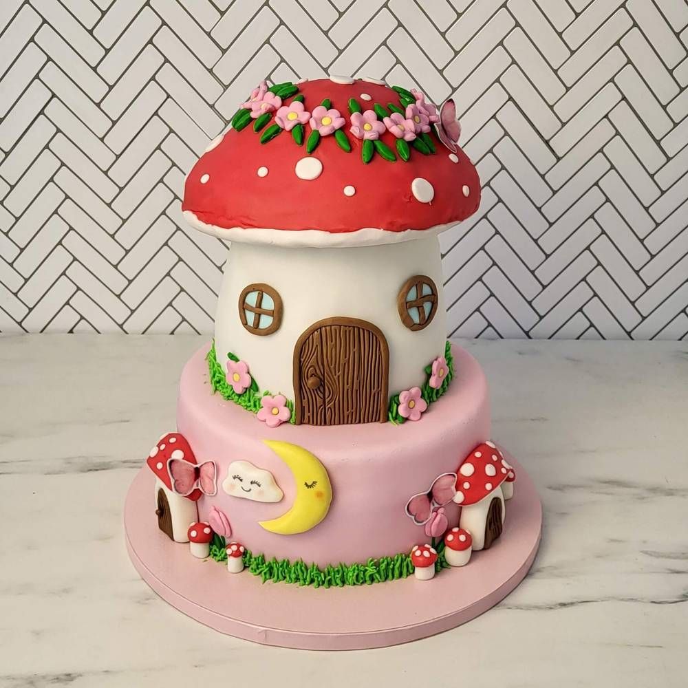 Τούρτα Μανιταρόσπιτο