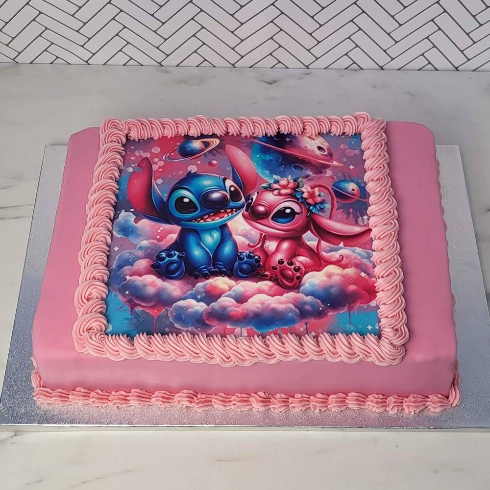 Τούρτα Stitch Angel Galaxy