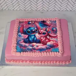 Τούρτα Stitch Angel Galaxy