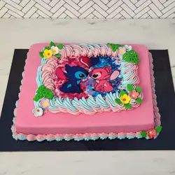 Τούρτα Stitch και Angel