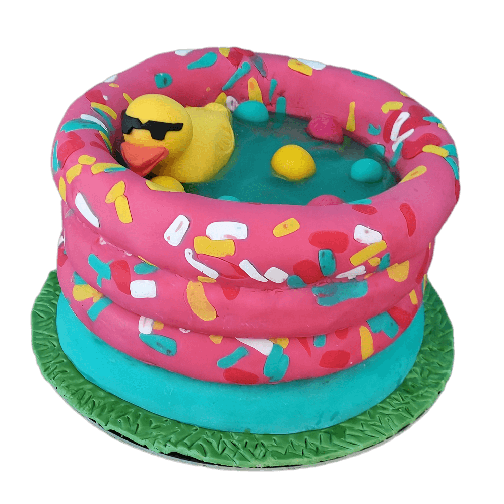 Τούρτα καλοκαίρι στη πισίνα!