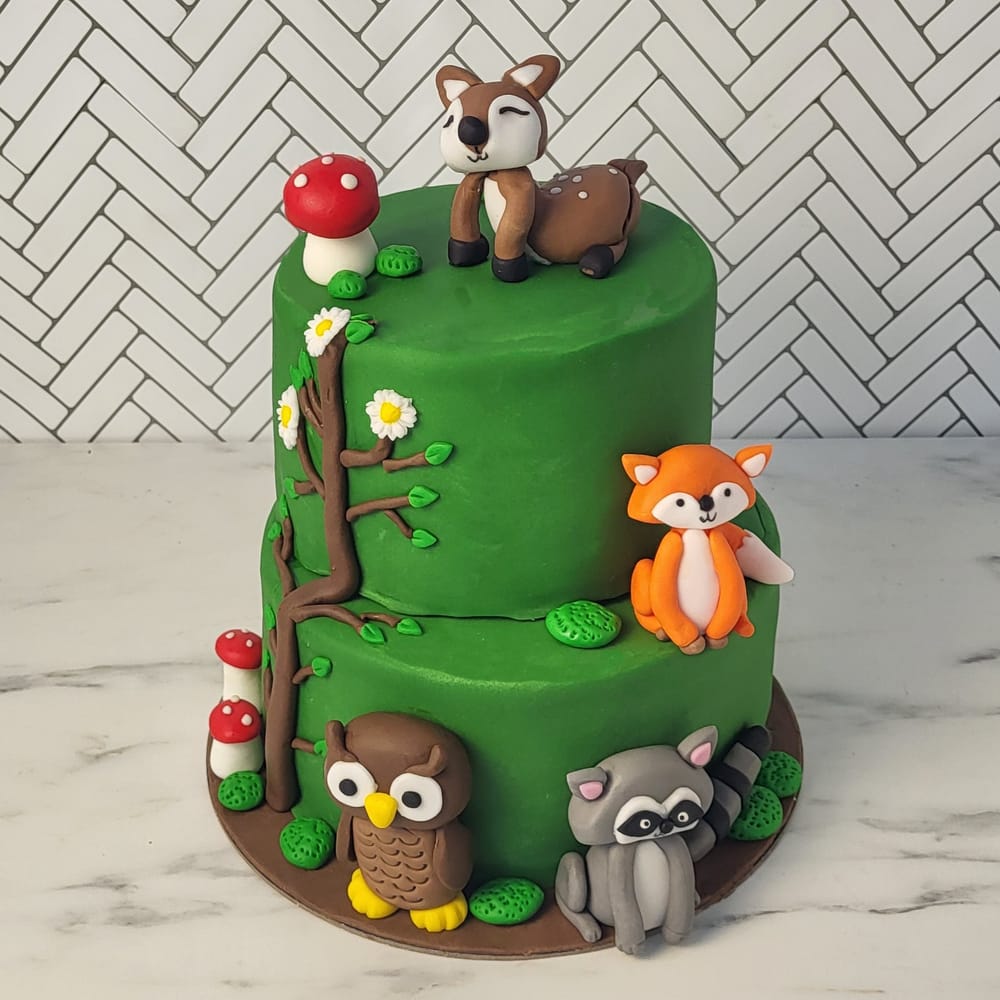 Τούρτα Ζώα του Δάσους