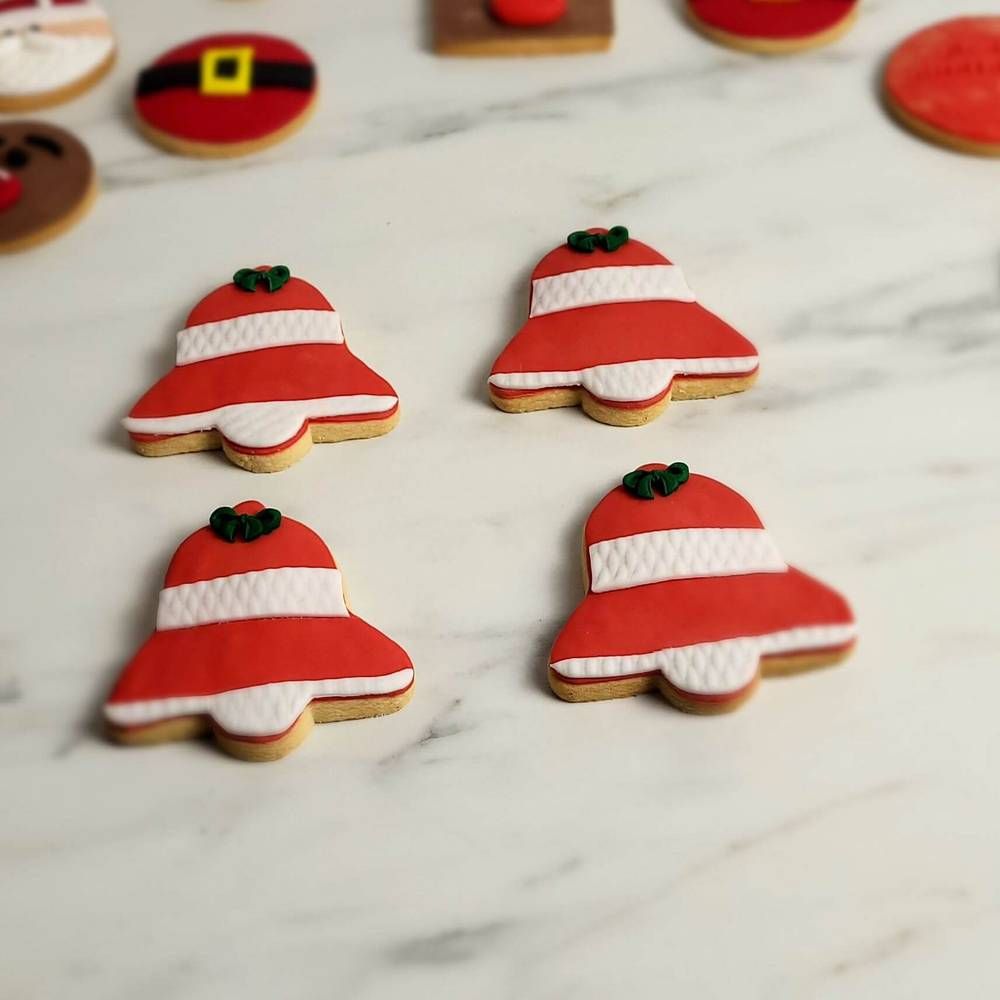 Χριστουγεννιάτικα μπισκότα καμπάνες