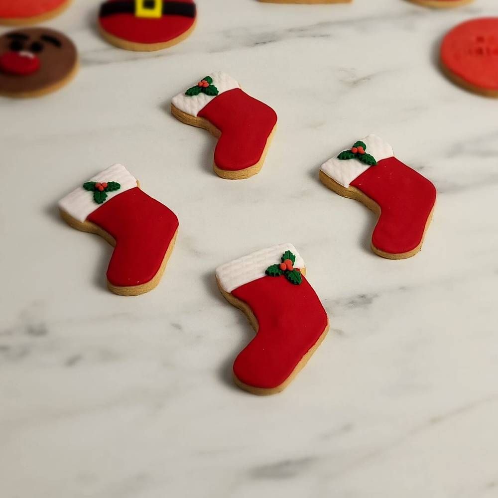Χριστουγεννιάτικα μπισκότα μπότες