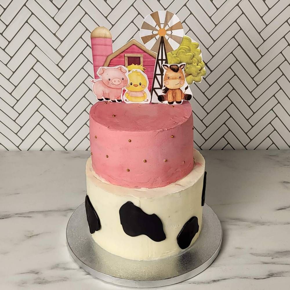 Τούρτα Φάρμα Ζωάκια