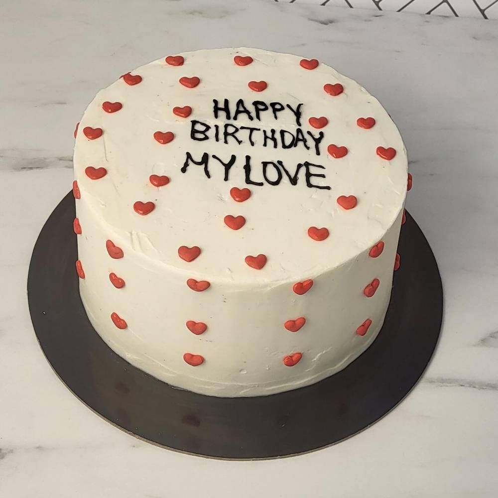 Τούρτα My Love με Καρδιές