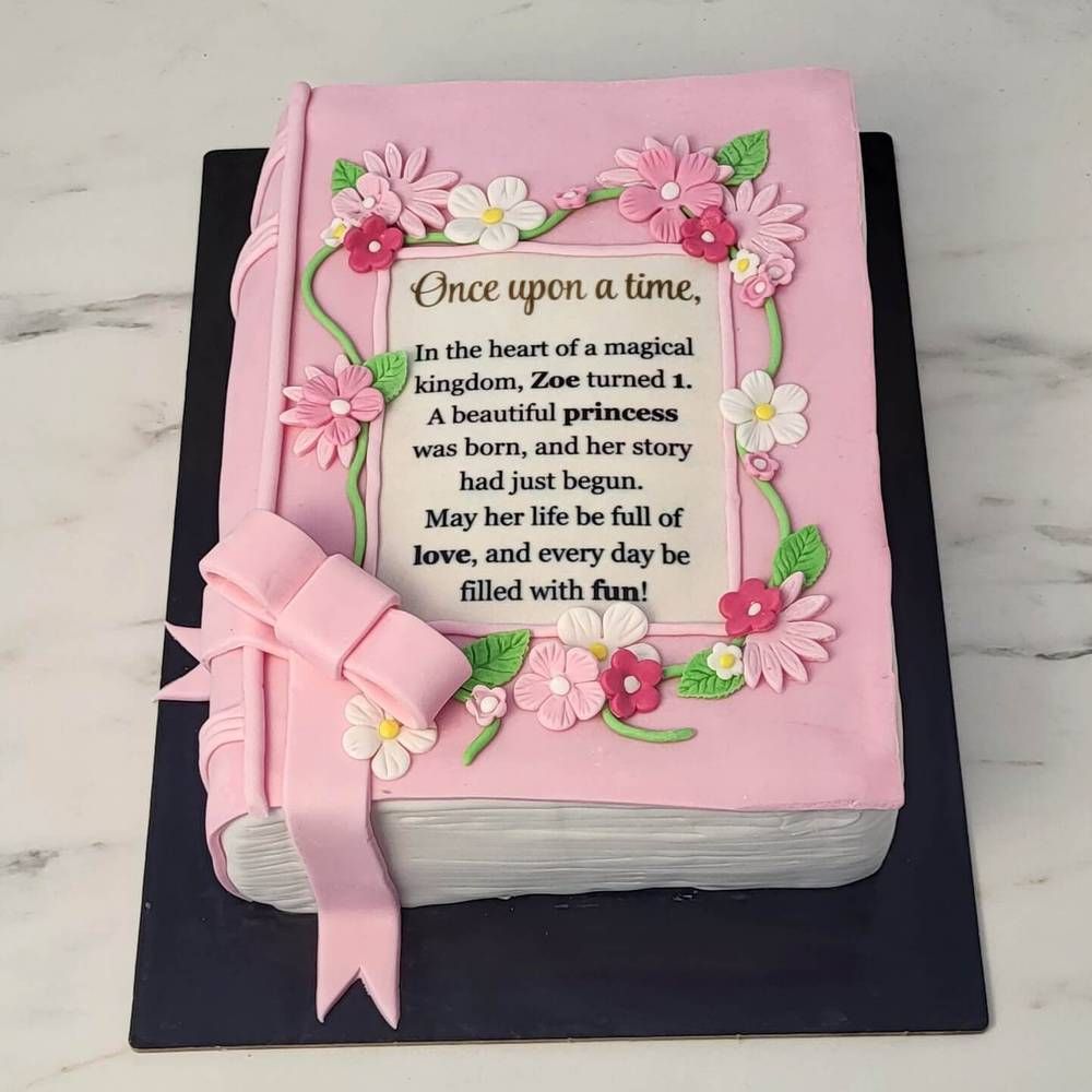 Τούρτα Παραμυθένιο Βιβλίο